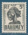 Dahomey Taxe N19 Statuette 5c neuf sans gomme