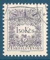 Tchcoslovaquie Taxe N99 1k50 oblitr