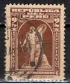 Pérou / 1938 / Surtaxe obligatoire /  YT  n° 355, oblitéré
