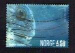 NORVEGE Oblitr Used Stamp Poisson Loup Anarhichas lupus 2004 WNS NO004.04