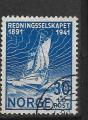 Norvge N 211 cinquantenaire de la St de sauvetage en mer 1941 