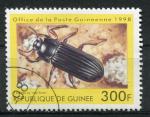 Timbre de Rpublique de GUINEE 1998  Obl  N 1255Q  Y&T  Insecte