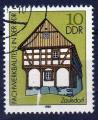 ALLEMAGNE (RDA) N 2278 o Y&T 1981 Maison  colombages de la RDA (Zaulsdorf)