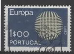 Portugal : n1073 o oblitr anne 1970