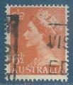 Australie N198A Elizabeth II 6,5p oblitr