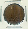 Pice Monnaie Pays Bas  1 Cent 1960   pices / monnaies