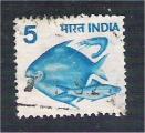 India - Scott 837   fish / poisson