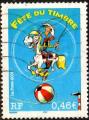 FRANCE - 2003 - Y&T 3546 - Fte du timbre "Lucky Luke" - Oblitr