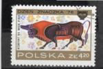 Timbre Pologne Oblitr / 1976 / Y&T N2296.