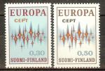 FINLANDE N°665/666** (Europa 1972) - COTE 10.00 €
