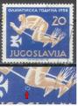 Yougoslavie 1956 Y&T 708   M 806    Sc 463   Gib 837                          