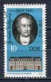 Timbre  ALLEMAGNE RDA  1973  Obl   N 1549  Y&T   Personnage