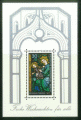 Allemage - bloc neuf - Nol 1977 - vitrail la Vierge et l'Enfant