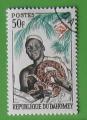 Dahomey 1963 - Nr 187 - Fticheur et son Python (obl)