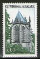 **   FRANCE   0,60 F  1971  YT-1683  " Ste Chapelle - Riom "  (N)   **