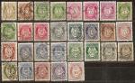 norvege - lot de 29 timbres obliters