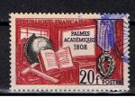France / 1959 / Palmes acadmiques / YT n 1190, oblitr
