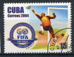 Timbre de CUBA 2004  Obl  N 4170  Y&T  Football