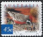 AUSTRALIE - 2001 - Yt n 1972 - Ob - Oiseaux : Epthianura tricolor