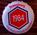 France Capsule Bire Crown Cap Beer Kronenbourg Les Annes qui Comptent 1984