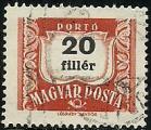 Hungra 1958-69.- Cifra. Y&T 223(A). Scott J235. Michel P229X.