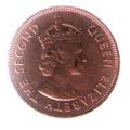 **   MAURICE     5  cents   1978   ( Elizabeth II )   **
