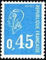 YT.1663 - Neuf - Marianne de Bquet 0.45F bleu