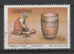 LESOTHO N 402 Y&T o 1980 Artisanat traditionnel