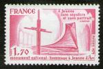 **   FRANCE     1,70 F   1979  YT- 2051  " Hommage  J. d' Arc "   **