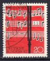ALLEMAGNE - 1962 - Musique  - Yvert 252 Oblitr