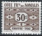 Cte des Somalis - 1947 - Y & T n 45 Timbres-taxe - MNH
