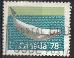 Canada 1990; Y&T n 1127; 78c, mammifre, baleine