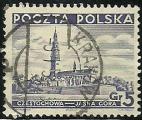 Polonia 1937-39.- Czestochowa. Y&T 391. Scott 308. Michel 315.