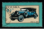 Pologne 1987 - YT 2902 - oblitr - voiture CWS T-1 (1928)