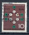 Timbre  ALLEMAGNE RFA  1964  Obl   N  310    Y&T Sciences