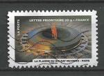 FRANCE - 2012 - Yt n A754 - Ob - Fte du timbre ; le feu ; soldat inconnu Paris