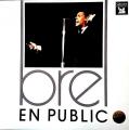LP 33 RPM (12")  Jacques Brel  "  En public  "