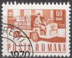 ROUMANIE - 1967/68 - Yt n 2352 - Ob - Chariot postal