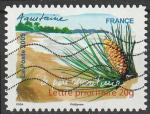 Timbre AA oblitr n 309(Yvert) France 2009 - Aquitaine, le pin maritime