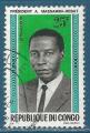 Congo N173 Prsident Massamba-Debat 25Foblitr