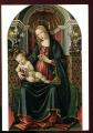 CPM non crite Suisse LUGANO Muse Thyssen Madonna con Bambino in trono