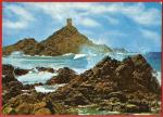 Corse ( 20 ) Îles Sanguinaires : Tour génoise de La Parata - Carte écrite BE
