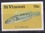 ST VINCENT  - 1987 - Poisson  - Michel 1009 Neuf ** Non Dentel