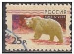 RUSSIE N 7063 de 2008 oblitr TB L'ours brun