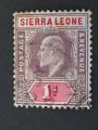 Sierra Leone 1904 - Y&T 63 obl.