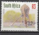Afrique du Sud 1998  Y&T  1018  oblitr  girafe