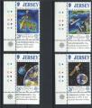 Ile de Jersey N533/36** (MNH) 1991 - l'Europe et l'Espace "Europa" 