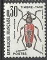 France Taxe 1983; Y&T n 109 **; 0,30F insecte coloptre