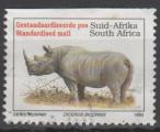 AFRIQUE DU SUD N 813a o Y&T  1993 Rhinocros (Diceros bicornis)