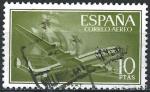 Espagne - 1955 - Y & T n 276 Poste arienne - O.